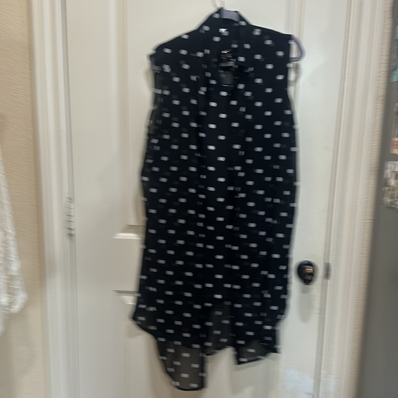 Two pieces Nygard asymmetrical and jacket 16 Black White - Picture 7 of 9